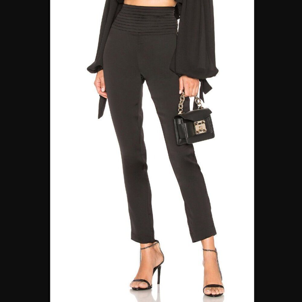 NWT Revolve x Chrissy Teigen Wat Phra Pant in Black | Size M